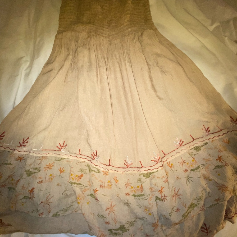 Raya Sun Tan Maxi kids  dress size L